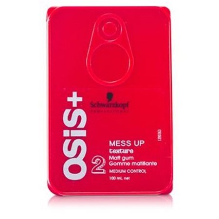 SCHWARZKOPF Schwarzkopf 93488 3.4 oz Osis Plus Mess Up Medium Control Matt Gum 93488